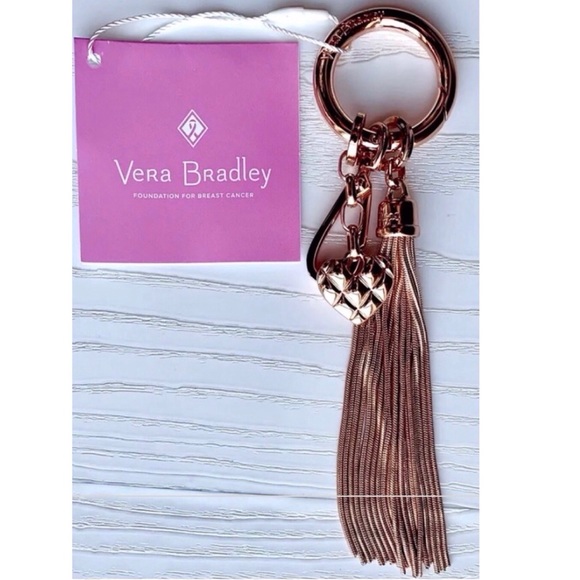 Vera Bradley Love & Hope Bag Charm - Picture 5 of 12